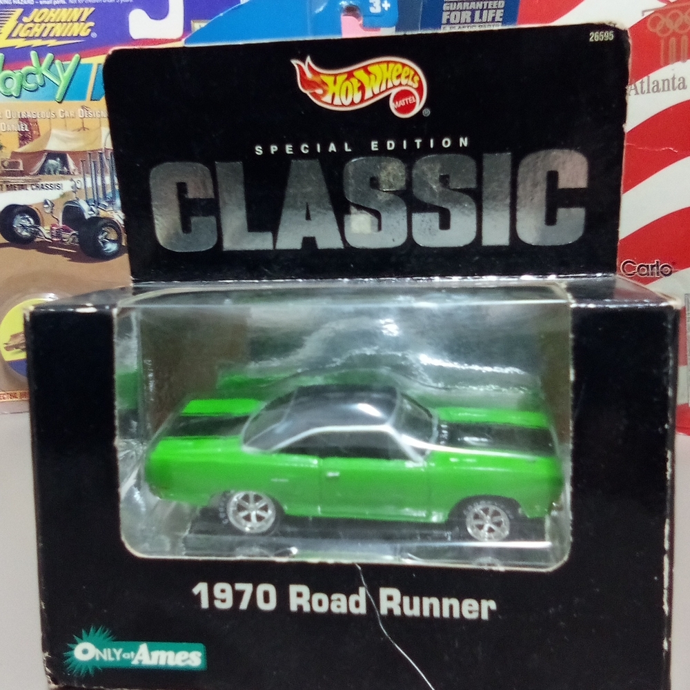 Hot Wheels Classic 1970 Road Runner - Green
